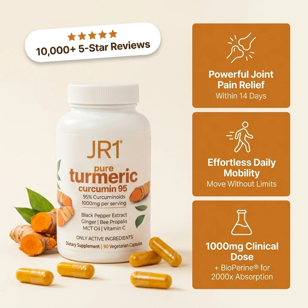 JR1®️ Pure Turmeric Capsules
