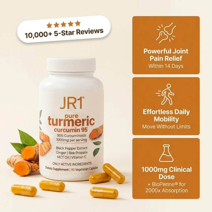 JR1®️ Pure Turmeric Capsules