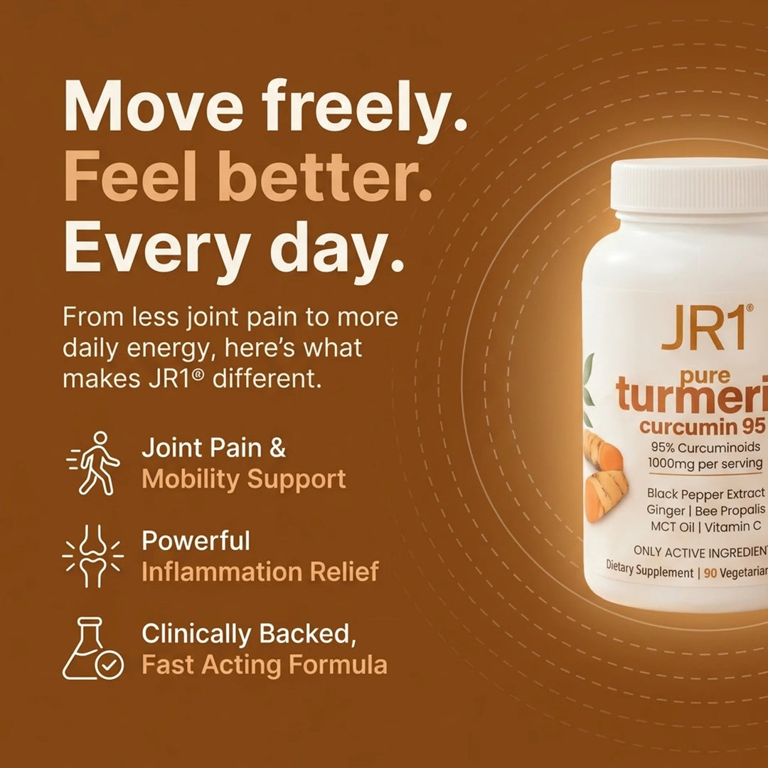 JR1®️ Pure Turmeric Capsules